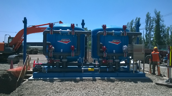 AdEdge water filtration installation in Chile