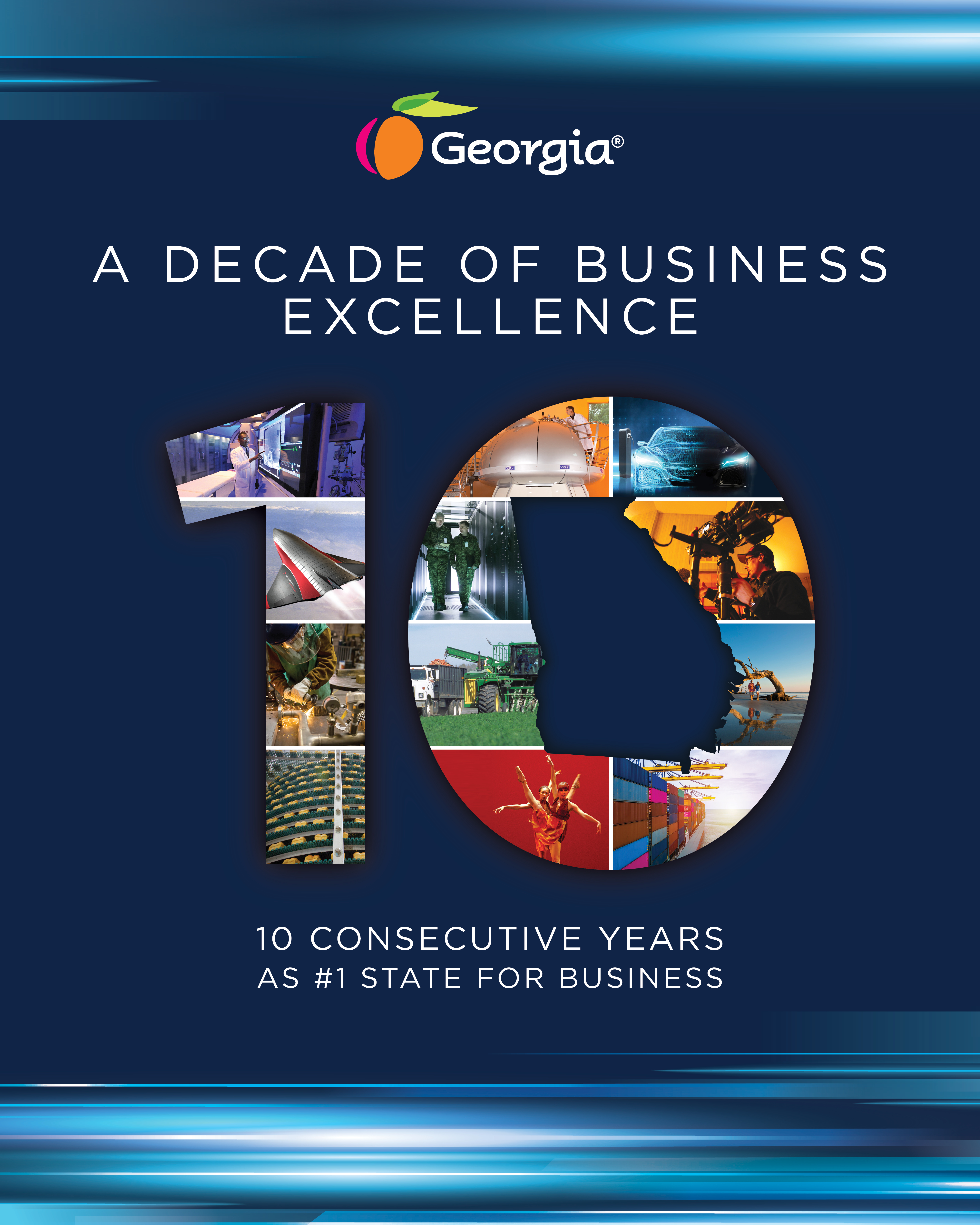 Decade of Excellence Graphic