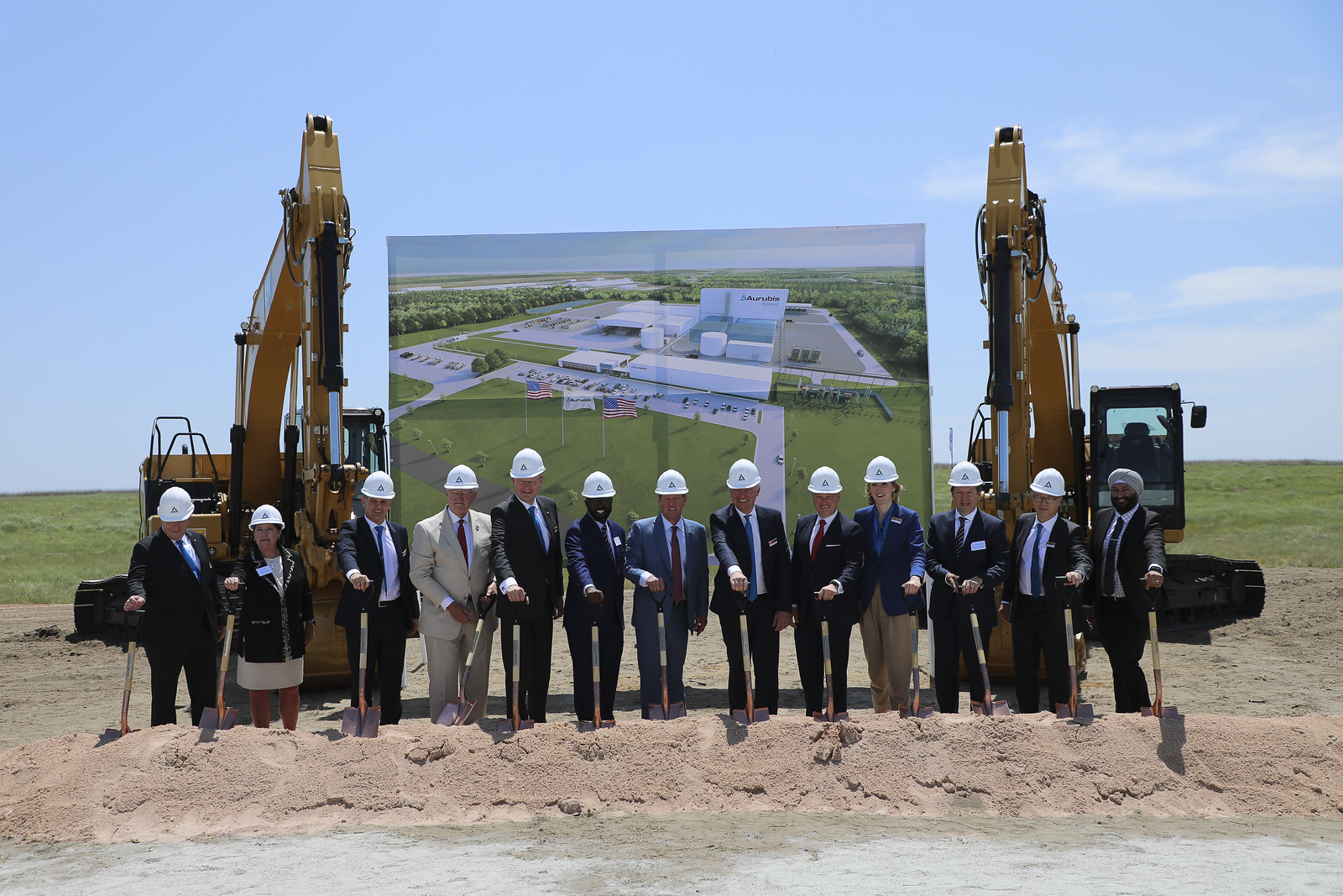 Aurubis groundbreaking