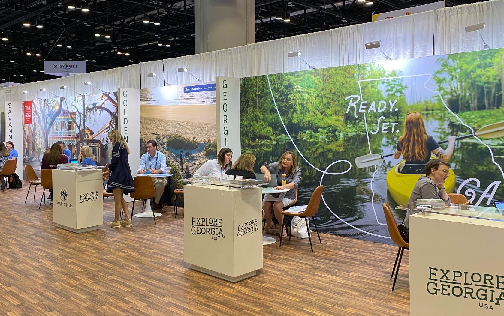 Georgia Booth at IWP