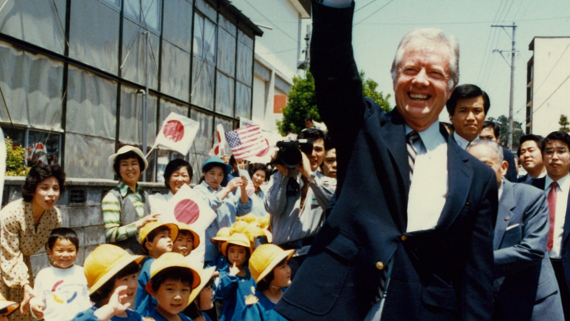 Jimmy Carter in Japan