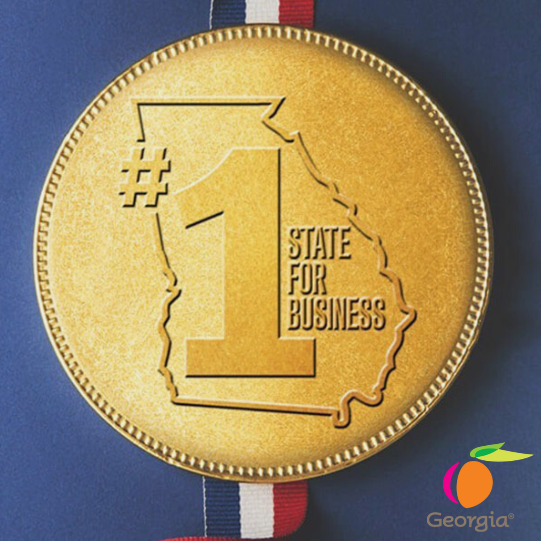 Number 1 State for Business Graphic