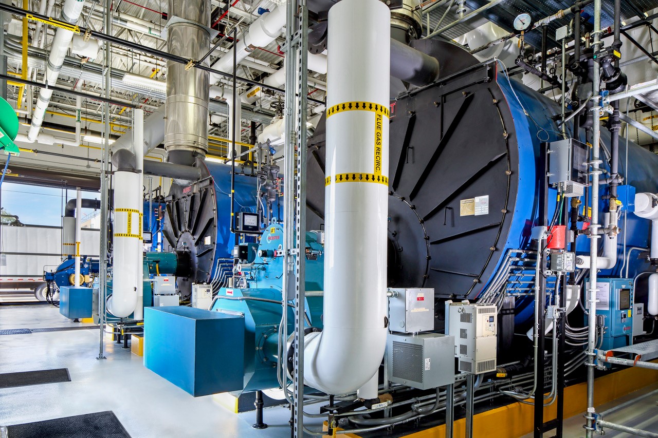 hurst boiler in warehouse