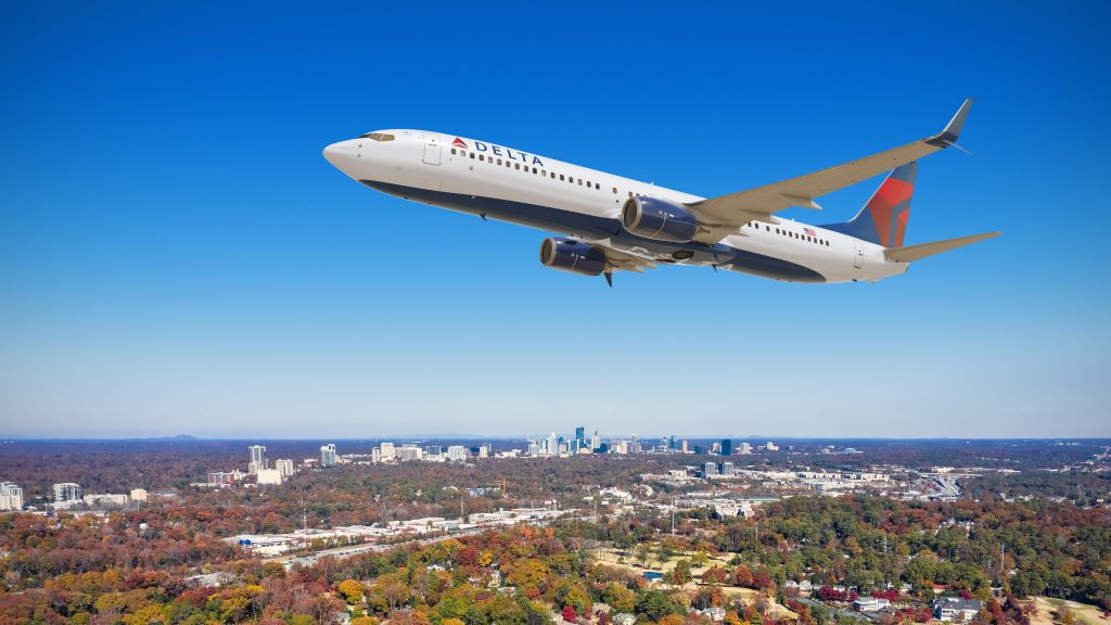 delta plane flying