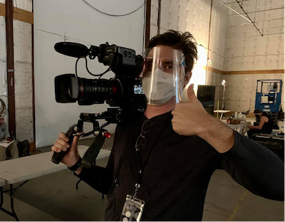film crew member ppe
