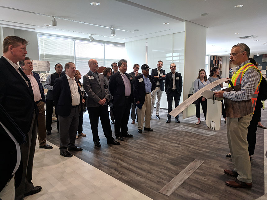 VIP Tour at IVC US in Dalton