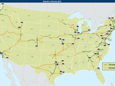 Photo Credit: U.S. Department of Energy The U.S. Department of Transportation's Federal Highway Administration's National Alternative Fuels Corridors