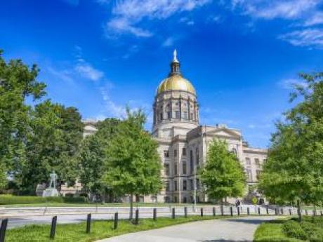 Georgia's Economic Climate and Policies Picture of the Georgia State Capitol Building