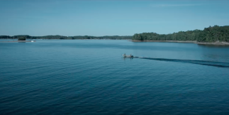 Ozark filming on Lake Lanier