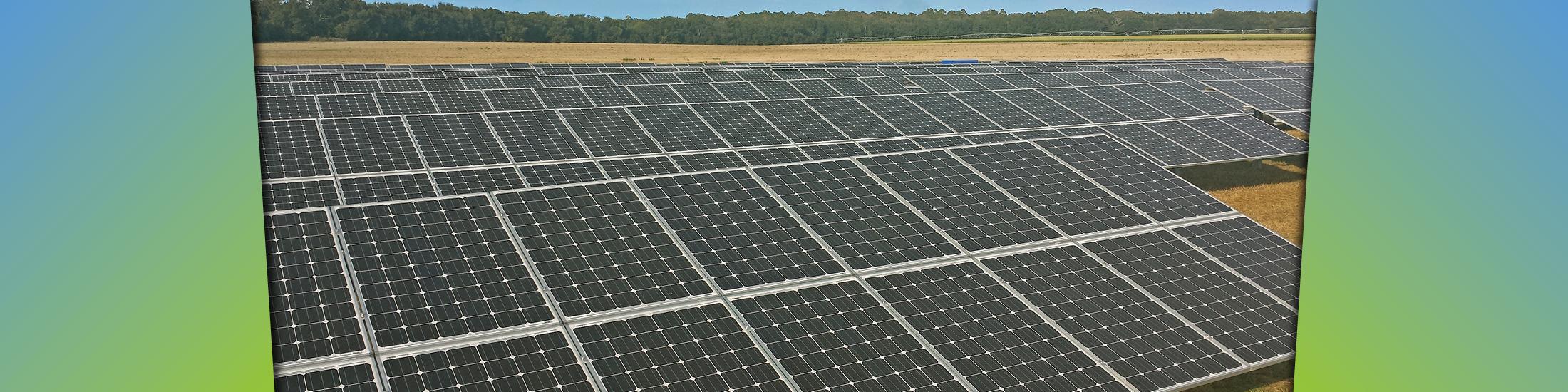 Solar panels in Georgia for energy generation
